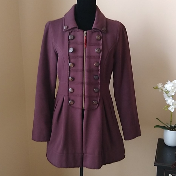 Anthropologie Jackets & Blazers - ANTHROPOLOGIE Military Style Coat